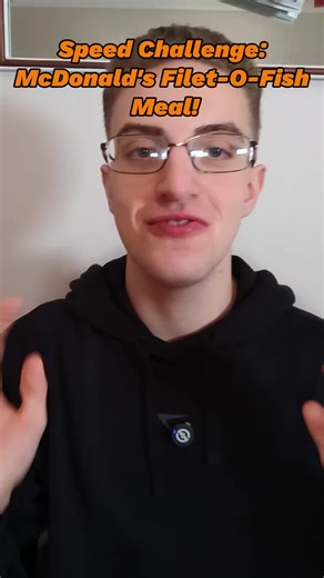 Get Your Predictions In For Tomorrows Speed Challenge: McDonald's Filet-O-Fish Meal!