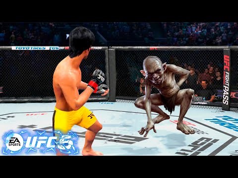 UFC5 Bruce Lee vs Golum EA Sports UFC 5