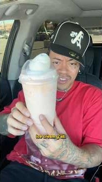 Trying a Orange Creamsicle Slush from Sonic Drive-In