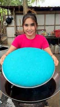 Cooking yummy deep fried cake recipe
