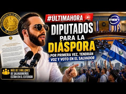 #EnVivo Presidente Nayib Bukele Ordena Que Diáspora tenga Diputados