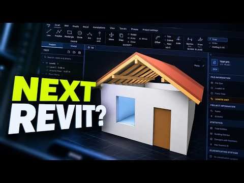 2 free BIM tools: one wants to be Revit, ARCHICAD and AutoCAD in one, one turns IFC into drawings