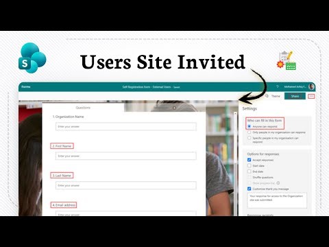 How to share a SharePoint site with external users