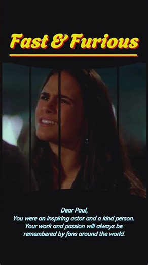 We Miss You Paul 💙 #FastAndFurious #paulwalker #tribute