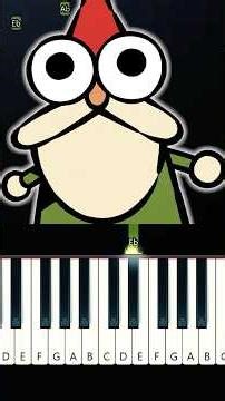 Mother Mountain - Frog Song from Gnome Show (EASY Piano Tutorial)