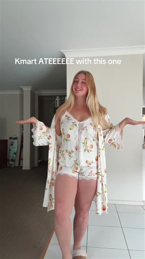 Like @kmart australia out did themselves with this one😍 #kmart #pjs #kmartfinds #fyp #rundontwalk