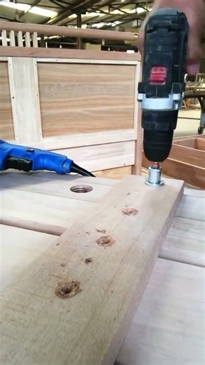 Countersunk drill bit with limiter #viralvideo #woodworking #decoration #tools #shorts