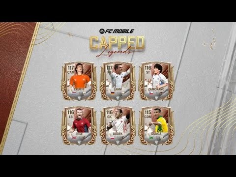 Capped legends confirmed updates... Next league exchange... New redeem code... #fcmobile #fifamobile
