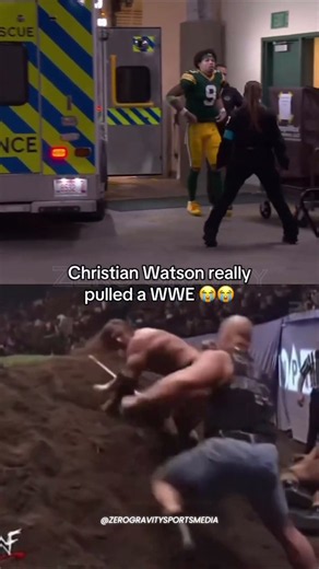Watson LEFT in an Ambulance… Then Returned Like Stone Cold 😭 #NFL #Packers