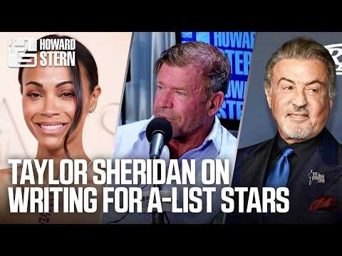 Taylor Sheridan on Working With Michelle Pfeiffer, Billy Bob Thornton, Zoe Saldaña, and More