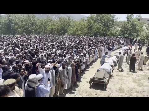 Funerals after Pakistan airstrikes kill 36 civilians in Afghanistan