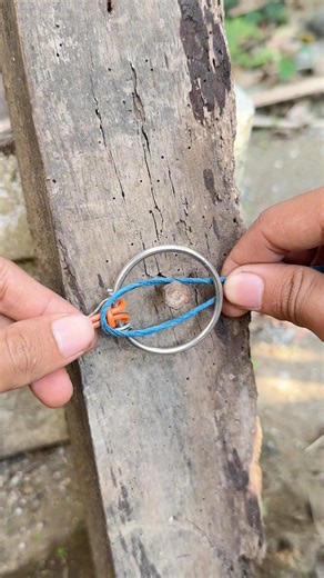 Secret Rope Through Ring Magic Trick Genius Knot hack