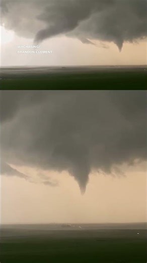 Dos tornados gemelos se forman al mismo tiempo en zona rural de Oklahoma