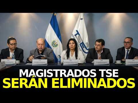 Magistrados TSE Serán Eliminados Con Reforma Que Cambia Todo