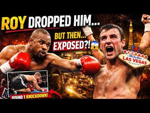 ROY JONES DROPPED HIM… Then Got EXPOSED?! 😳 Calzaghe Silences Las Vegas | Full Fight Breakdown
