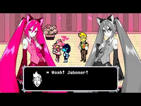 Deltarune: Chapter 5 - Pink HARD MODE [No Hit, All Attacks] + New Cutscene