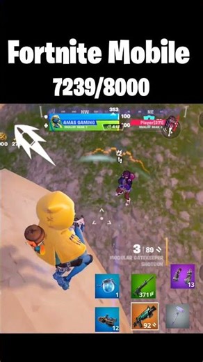 New Fortnite Mobile Chapter 7 season 2 Gameplay on Poco F6 | Adamas | Short