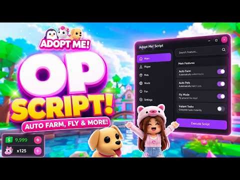 Adopt Me Script - I Auto-Farmed 1,000,000 Bucks & Legendary Pets (2026) [UPDATED]