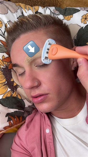 Shaving Off My Boyfriend’s Eyebrow - Funny Prank Video