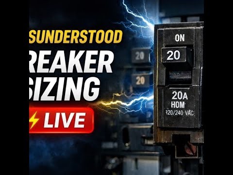 Most Electricians Misunderstand Breaker Sizing ⚡ LIVE Load Calculation Masterclass (OESC 2024)