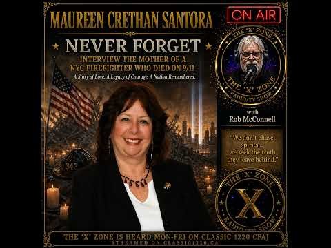 Rob McConnell Interviews - MAUREEN CRETHAN SANTORA - Never Forget-Interview the Mother of a NYC F...