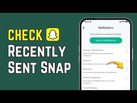 How To Check Recent Snaps You Sent on Snapchat (Easy Guide 2026)