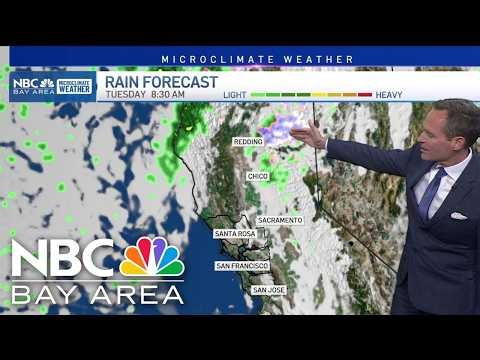 Bay Area forecast: Spotty shower chances