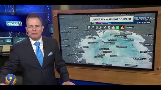 Chief Meteorlogist John Ahrens is live now as the snow storm continues to fall across the Carolinas | WSOC-TV
