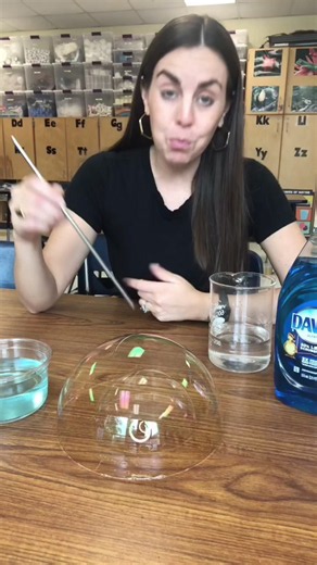 Easy bubble inside a bubble trick kids will love