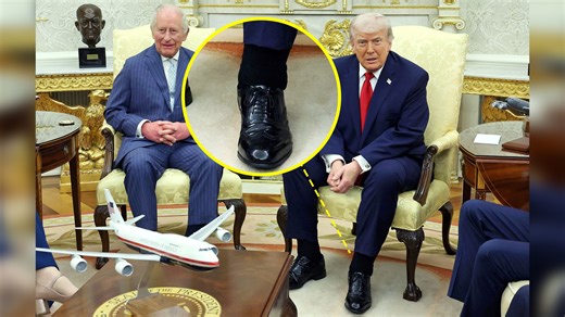 Trump’s bulging cankles caught on camera at historic event