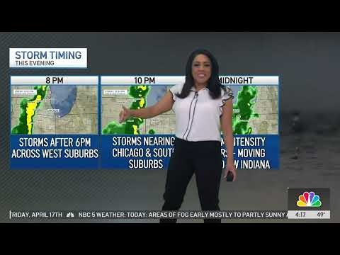 MORE severe weather threatens Chicago area: Flooding, hail, tornadoes possible