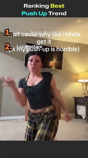 Ranking Very Best Push Up pt 6 #dancetrend #challenge