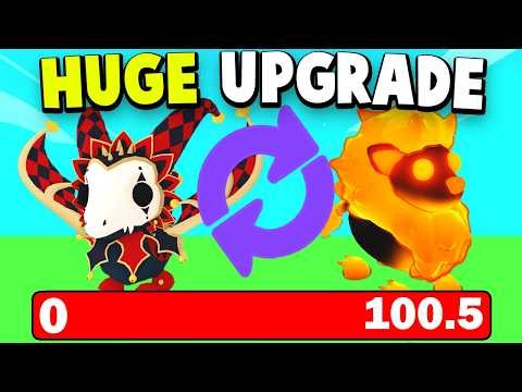 Trading from JESTER DRAGON to 100 Value in Adopt Me!
