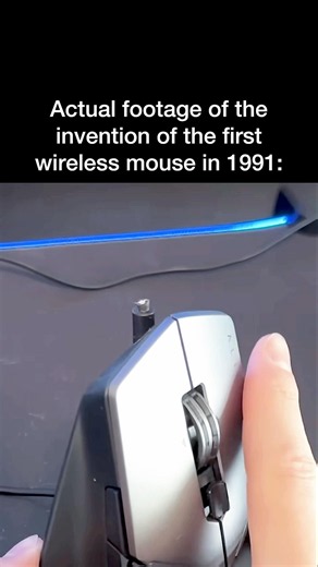 “How wireless mouse was invented 💀” #pcgaming #benchmark #rtx5050 #gtx1080ti