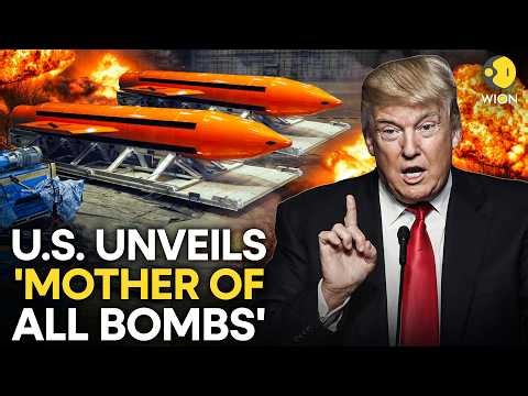 US-Iran War LIVE: US Preparing MEGA Strike On Iran? Trump Unveils ‘MOTHER OF ALL BOMBS’ | WION Live