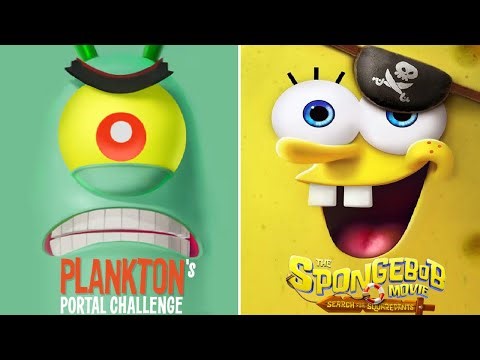 SpongeBob Search for SquarePants + Plankton's Portal Challenge DLC - Full Game 200% Walkthrough