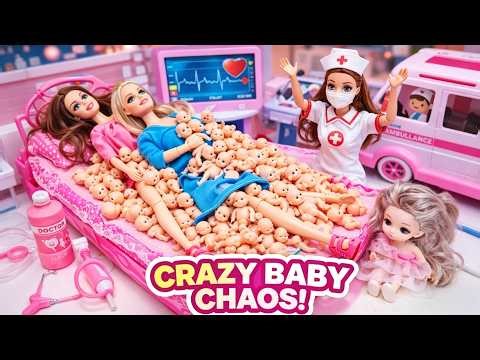 69 minutes Satisfying Barbie Unboxing ASMR 💖 Full Relaxing Toy Compilation with Pink Ambulance