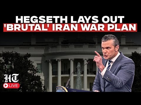 Pete Hegseth Live | Secretary of War Issues 'Maximum Violence' Warning as Iran Blockade Continues