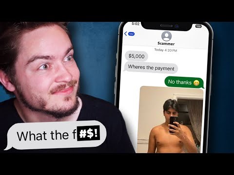 Sending A S*xtortion Scammer Their Own Nudes