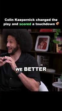 #Ad Colin Kaepernick changed the play call and scored a touchdown 🏈 @kerrywashington #shorts