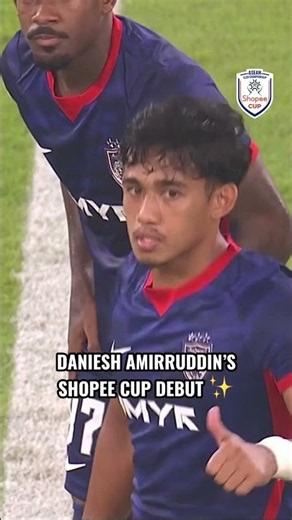 A night to remember for the JDT youngster 🇲🇾⭐️ #ShopeeCup #ASEANUtdFC