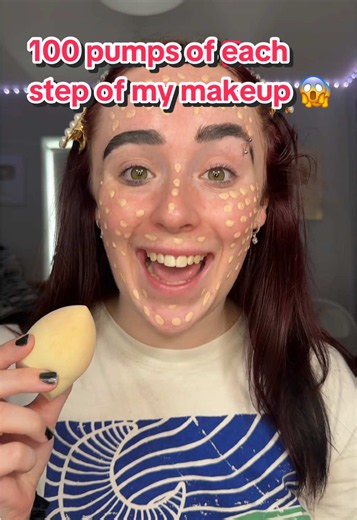 MAKEUP CHALLENGE 😝 doing 100 pumps of each step of my makeup routine… #grwm #makeup #makeuptok MENTIONED: @Garnier UK 💗 ALSO USED: @milkmakeup @MCoBeauty @tarte cosmetics @Makeup Revolution @nyxcosmetics_uk @Rare Beauty @Huda Beauty @Charlotte Tilbury 💗