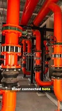 Sprinkler Riser | Automatic Firefighting ka Main Pipe 🔥💧 | NBC Part 4