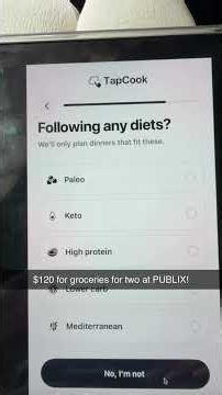 $120 for groceries for two at PUBLIX! What kind of grocery budget should I try next?