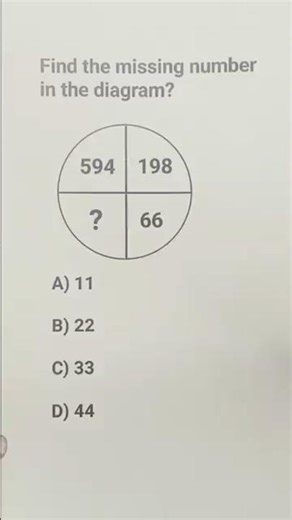 Find the Missing Number in the Diagram?