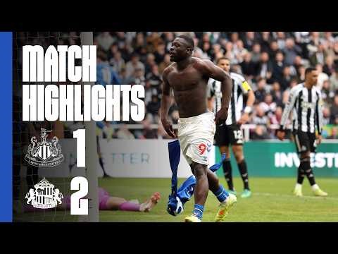 Brobbey Wins Derby In 90th Minute | Newcastle 1 - 2 Sunderland AFC | Premier League Highlights