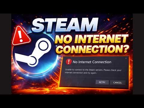 Fix Steam No Internet Connection Error While Downloading/Updating (100% Working)