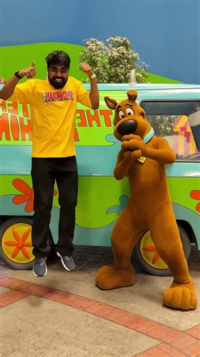 Warner Bros World Abu Dhabi 😍 Watch Full Vlog on Dushyant kukreja #shorts