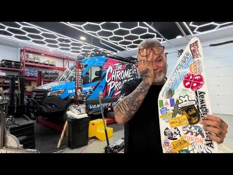 FINALLY Fixed That BUSTED WINDOW. Van Life with a BIG A$$ SHOP