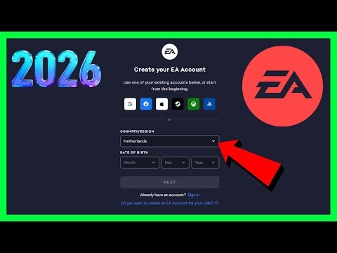How to Create EA Account (2026 METHOD)